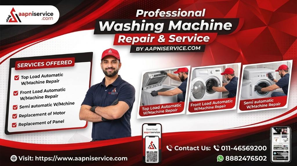 Automatic Washing Machine Repair & Service In Delhi - Quick Repa in Noida - Image 1