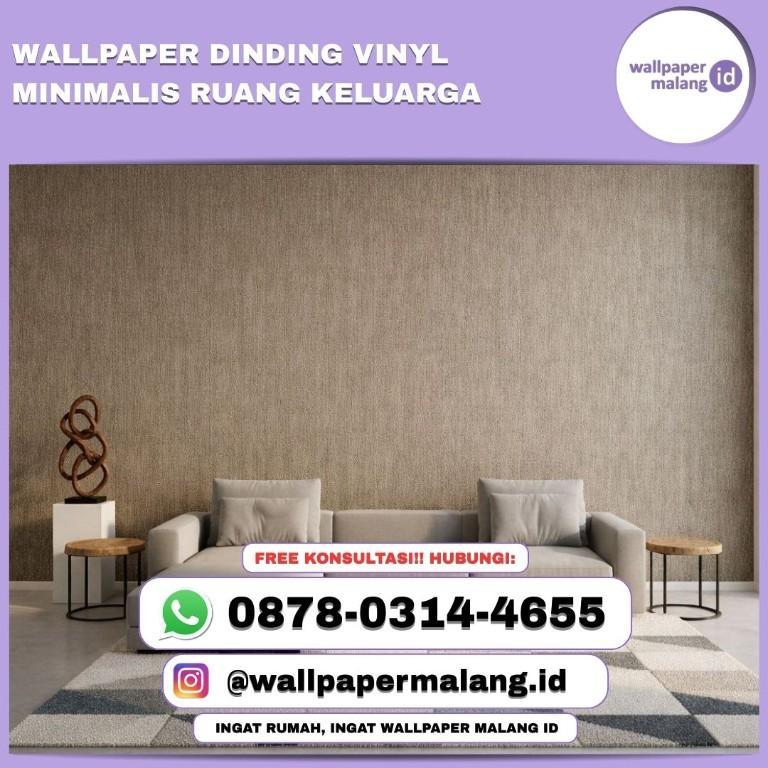 WALLPAPER DINDING VINYL MINIMALIS RUANG KELUARGA in Indonesia - Image 1