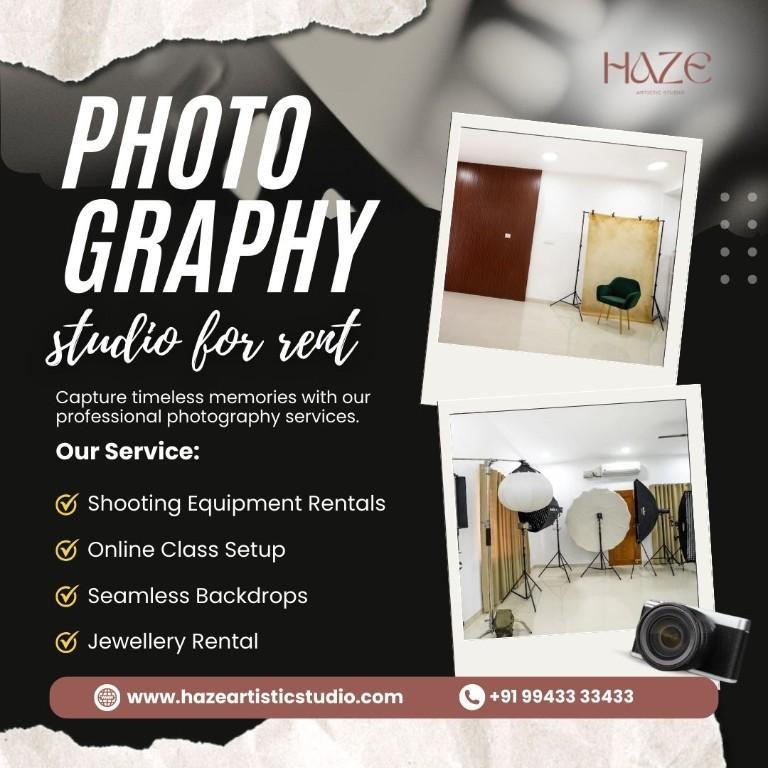 Professional Photography Studio for Rent in Coimbatore - Image 1