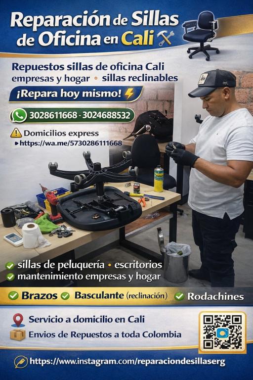 REPARACION SILLAS DE OFICINA CALI DOMICILIOS en los Estados Unidos - Imagen 5
