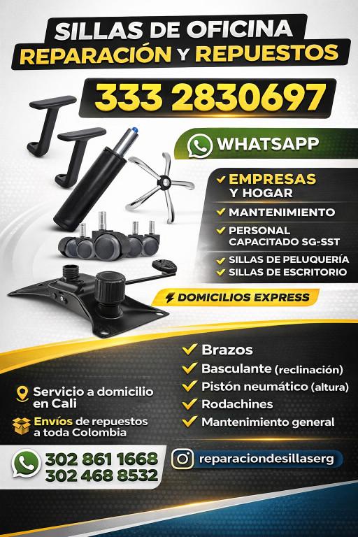 REPARACION SILLAS DE OFICINA CALI DOMICILIOS en los Estados Unidos - Imagen 4