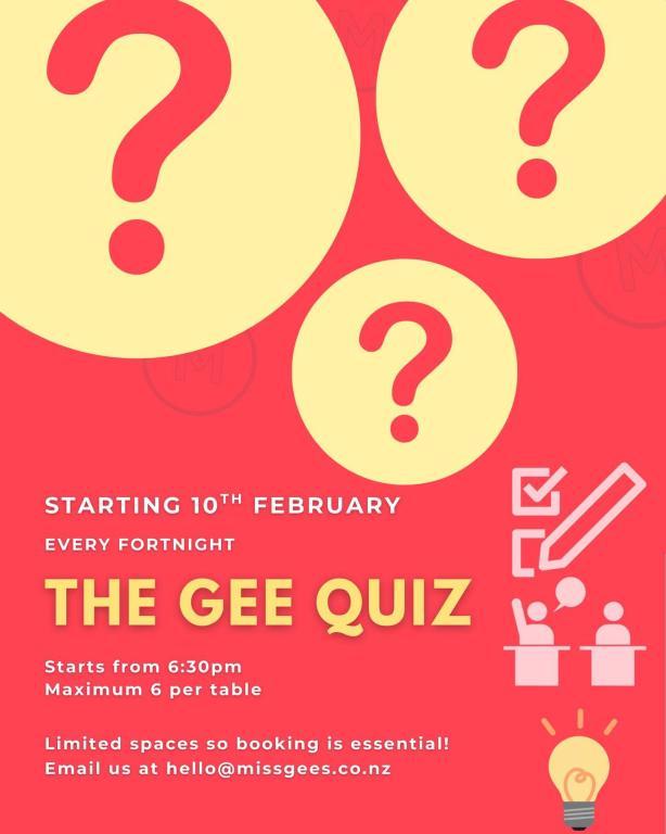 Quiz Night in Mount Maunganui - Image 1