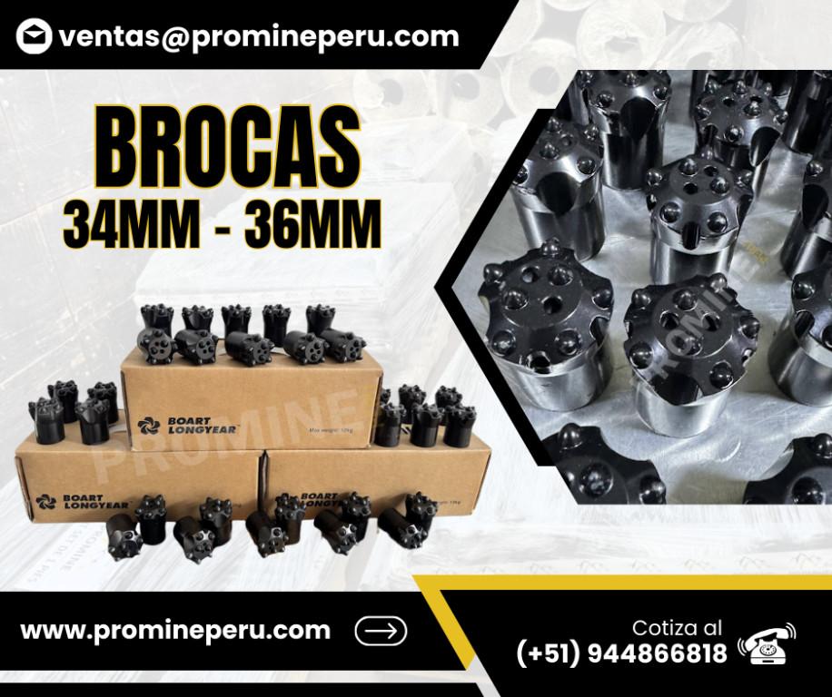 HERRAMIENTAS DE CORTE PARA PERFORACIÓN EN ROCA en Perú - Imagen 1
