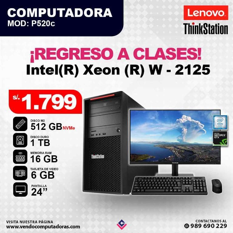 Computadora Intel (R) Xeon(R) W - 2125 en Perú - Imagen 4