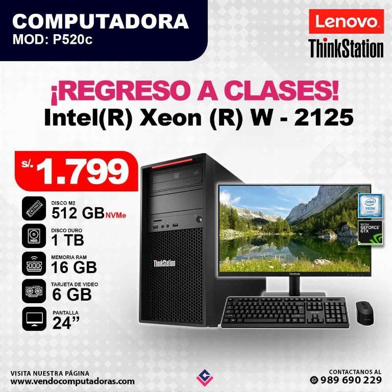 Computadora Intel (R) Xeon(R) W - 2125 en Lima - Imagen 5