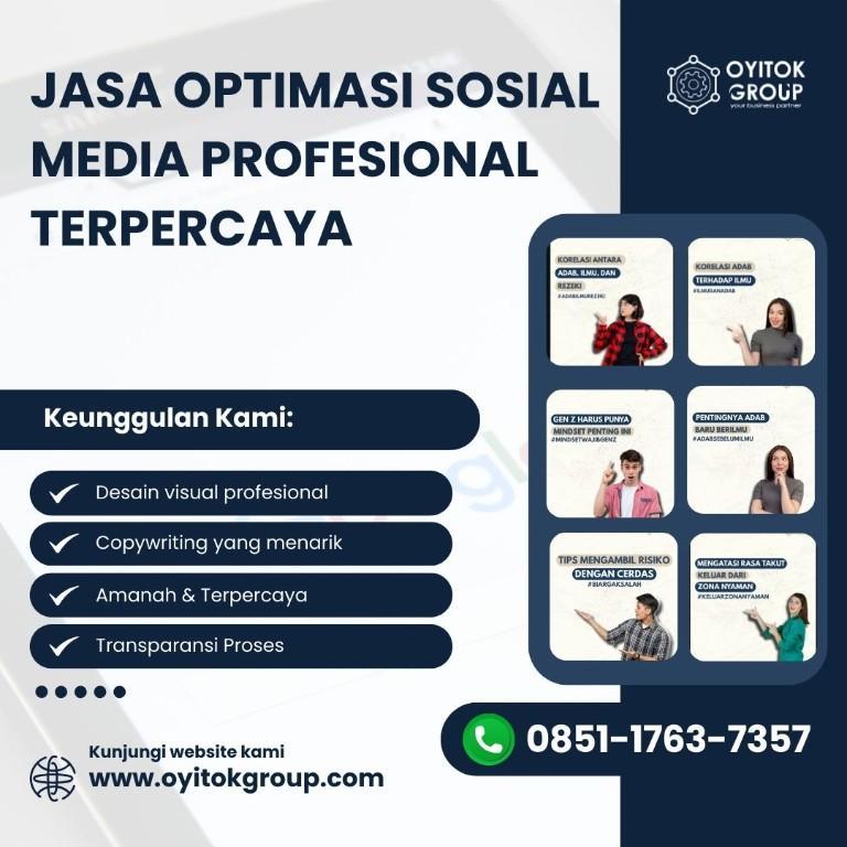 JASA OPTIMASI SOSIAL MEDIA PROFESIONAL TERPERCAYA in Indonesia - Image 1