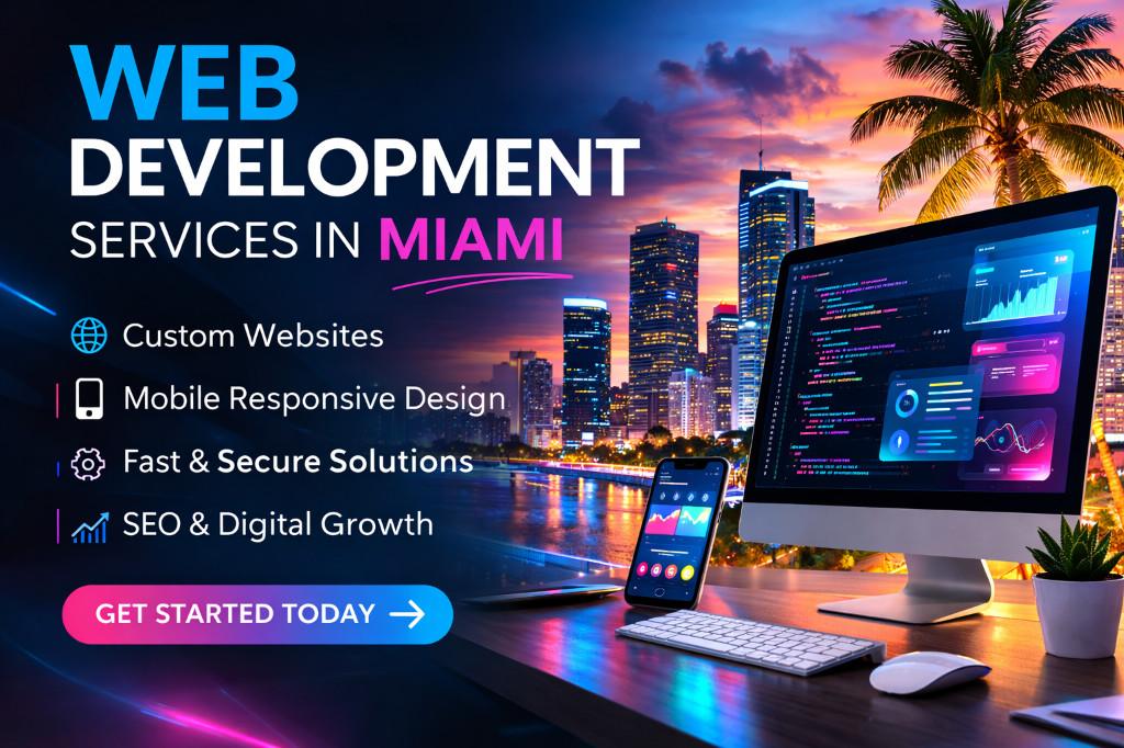 Web Development Services in Miami in India - Image 1