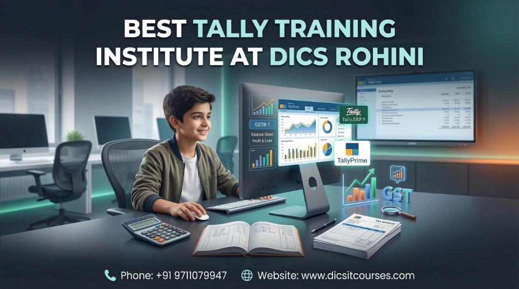 Best Tally Training Institute at DICS Rohini in Delhi - Image 1