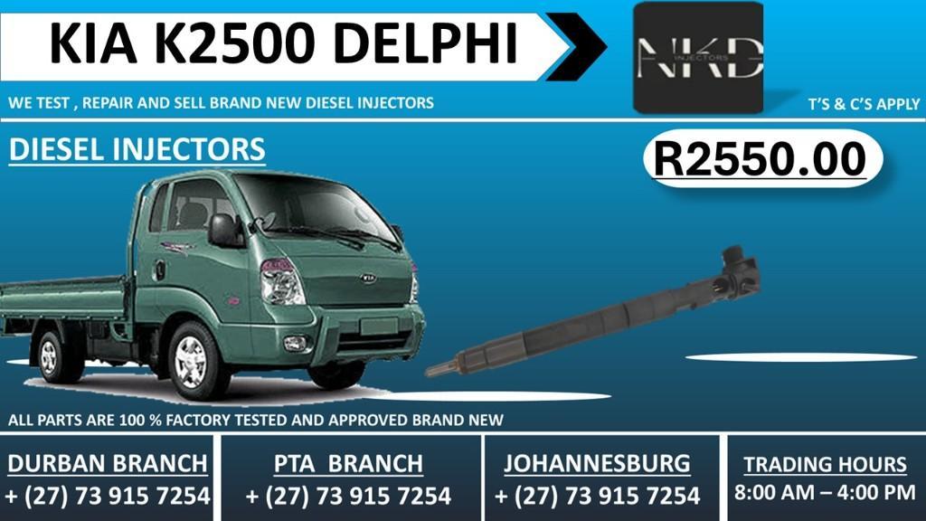 Kia K2500 Delphi Diesel Injectors in Durban - Image 1
