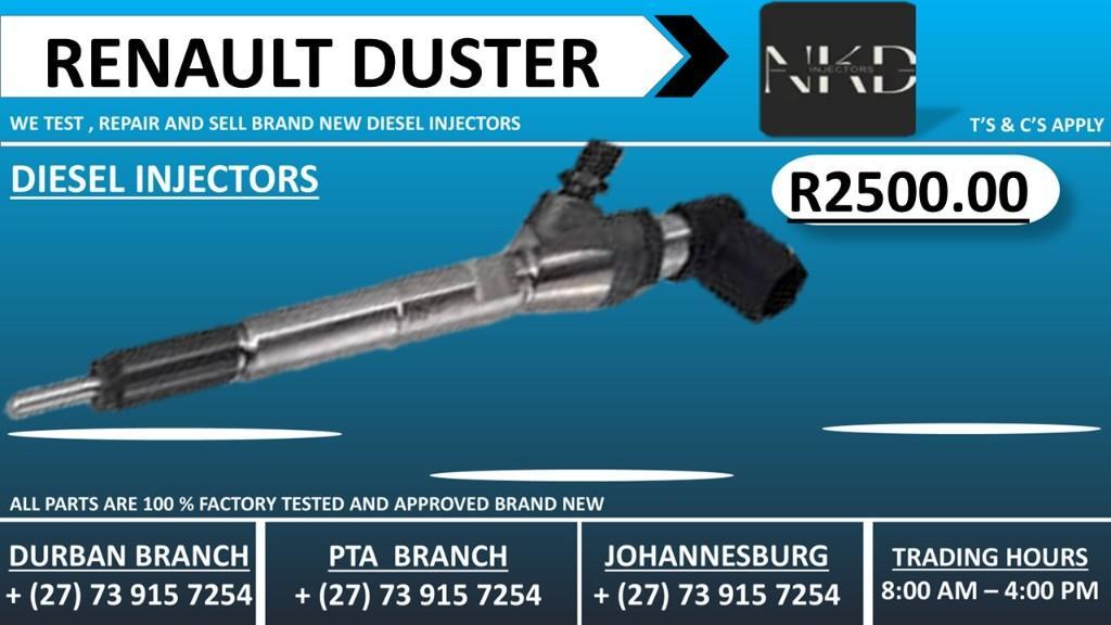 Renault Duster Diesel Injectors in Durban - Image 1