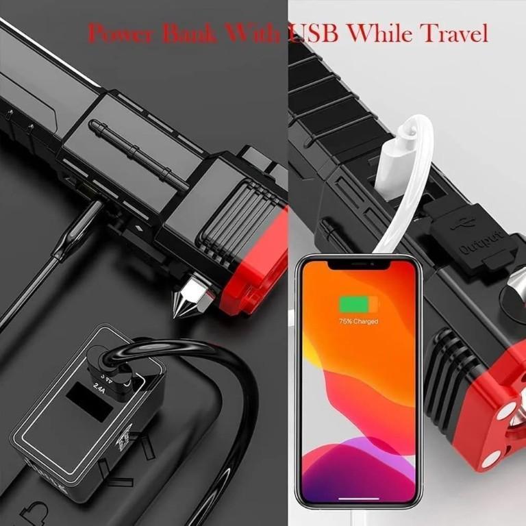 Rechargeable LED Torch Light | Home Delivery in Peshawar - Image 2