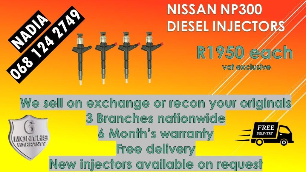 NP300 NISSAN DIESEL INJECTORS REBUILD AND TESTED in South Africa - Image 1