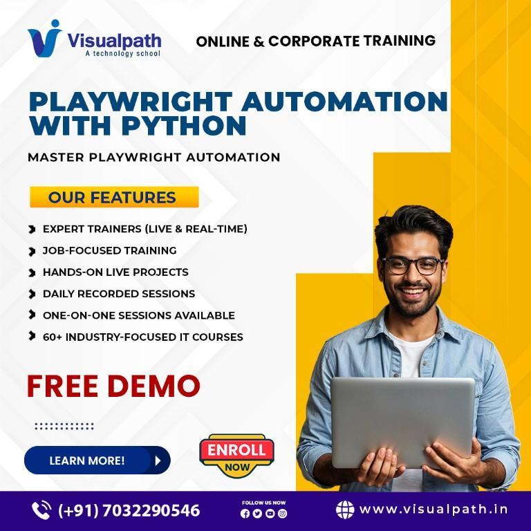 Playwright Online Training | Playwright Course In Ameerpet in Kachiguda - Image 1