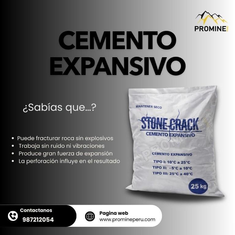 Cemento Expansivo Rompe la Roca con Control en Perú - Imagen 1