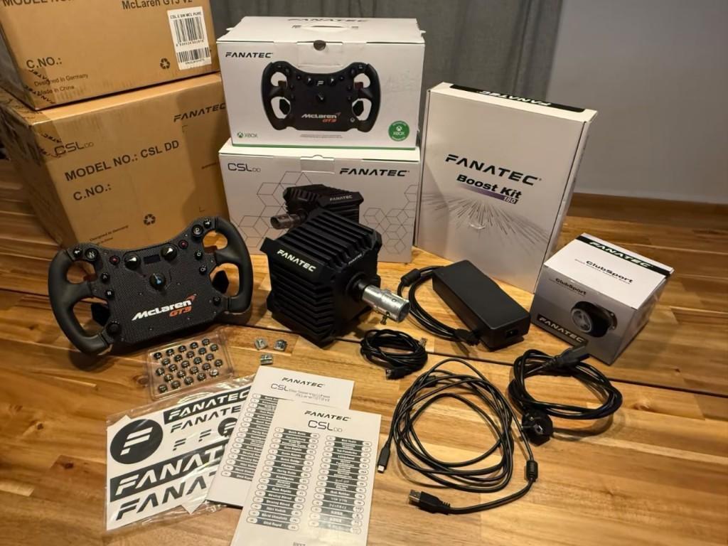 Fanatec CSL DD 8Nm Direct Drive Racing Setup en Avilés - Imagen 1