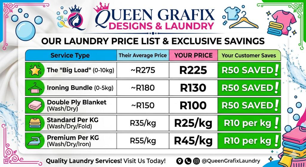 Laundry services in Kimberley - Image 1
