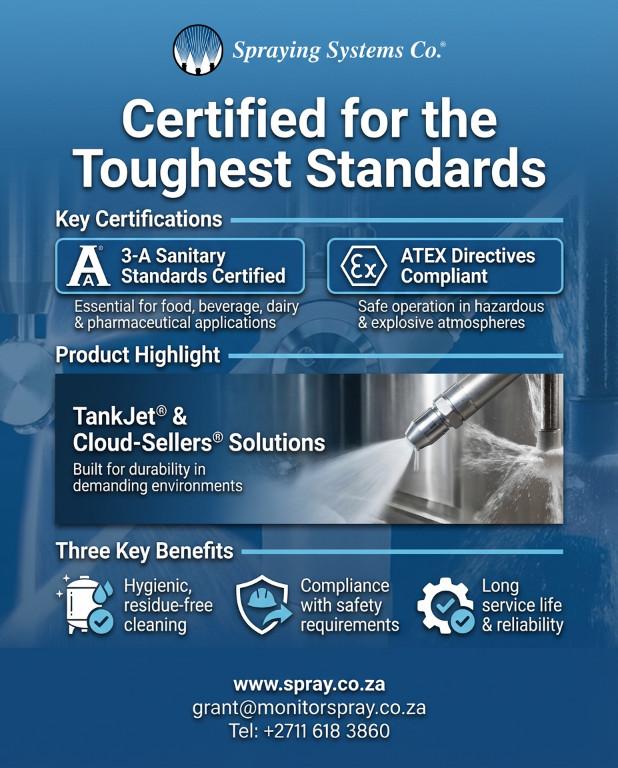 Experts in Spray Technology - Monitor Engineering (Pty) Ltd in Randburg - Image 6