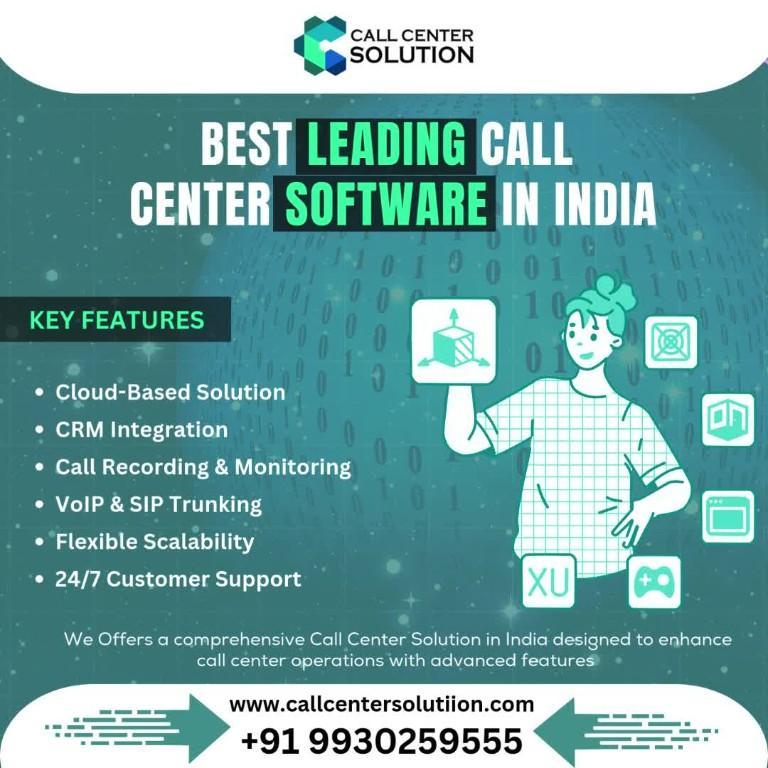 Best Call Center Software Provider Callcentesolution.in in India - Image 1