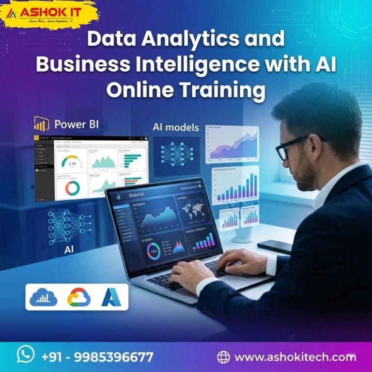 Data Analytics and Business Intelligence with AI Training in Madhāpur - Image 1