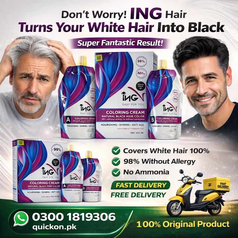Buy ING Hair Color Price In Multan Long-Lasting Color in Lahore - Image 1