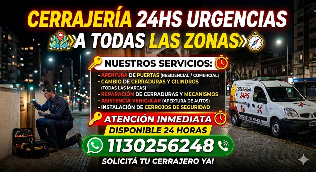 CERRAJEROS EXPERTOS LAS 24 HORAS! en Moreno - Imagen 6