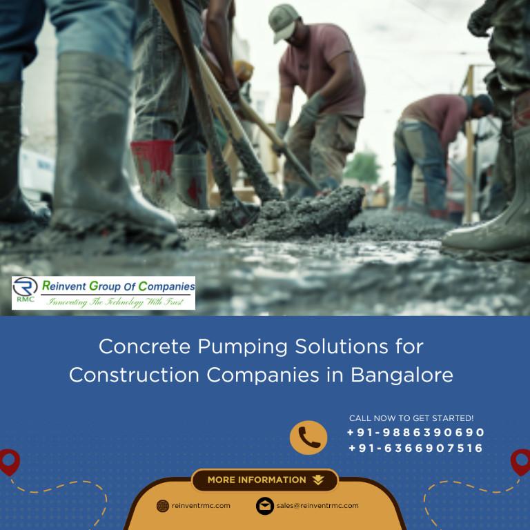 Reinvent RMC | Concrete Pumping Solutions for Construction Compa in Shanti Nagar - Image 1