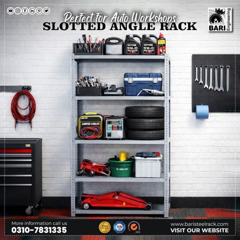 Slotted Angle Rack | Bari Engineering Pakistan in Cantonment - Image 1