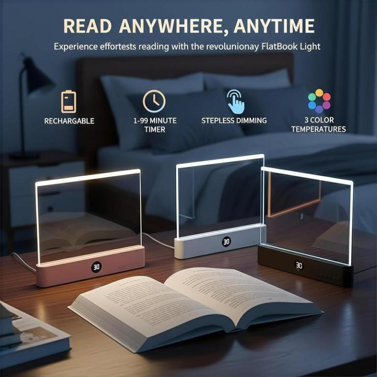 Premium LED Desk Lamp - 3 Modes - Eye Protection in New York - Image 1