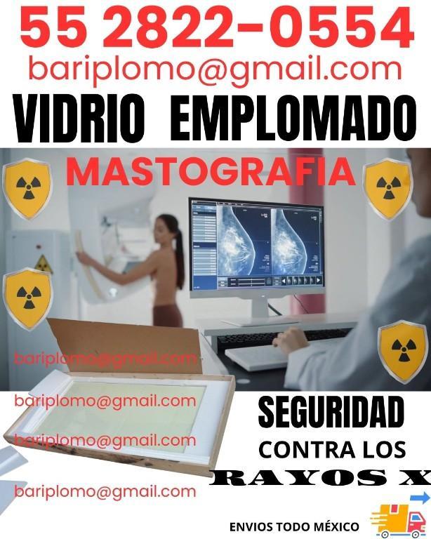VIDRIO EMPLOMADO PARA AISLAMIENTO RADIOLOGICO BARIPLOMO en Tultitlán - Imagen 2
