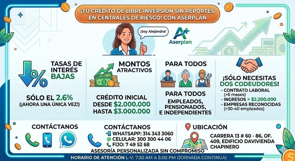 Préstamo de libre inversión en Colombia - Imagen 2