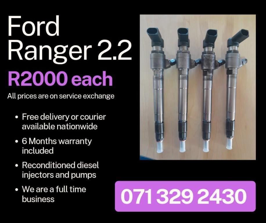 FORD RANGER 2.2 INJECTORS in Roodepoort - Image 1
