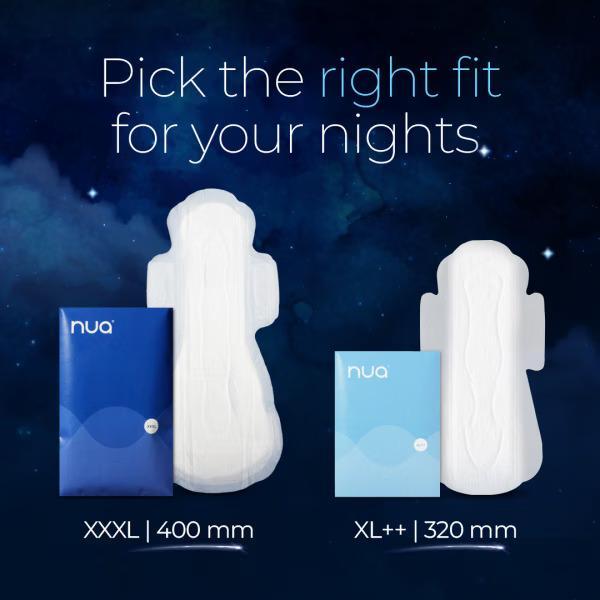 Ultra Safe Night Pads for Heavy Flow | Rash-Free & 12-Hour Prote in India - Image 2