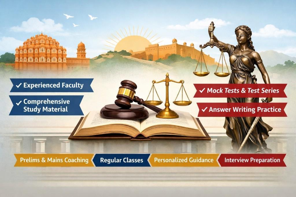 Judiciary Coaching in Jaipur with Structured RJS Preparation in Vaishali Nagar - Image 1