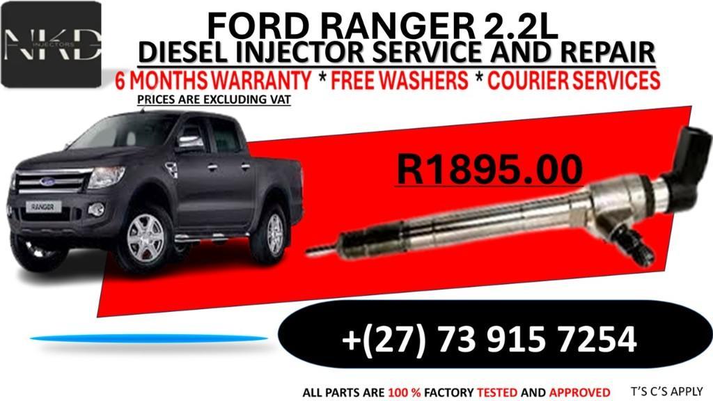 Ford Ranger 2.2L Diesel Injectors in Pinetown - Image 1
