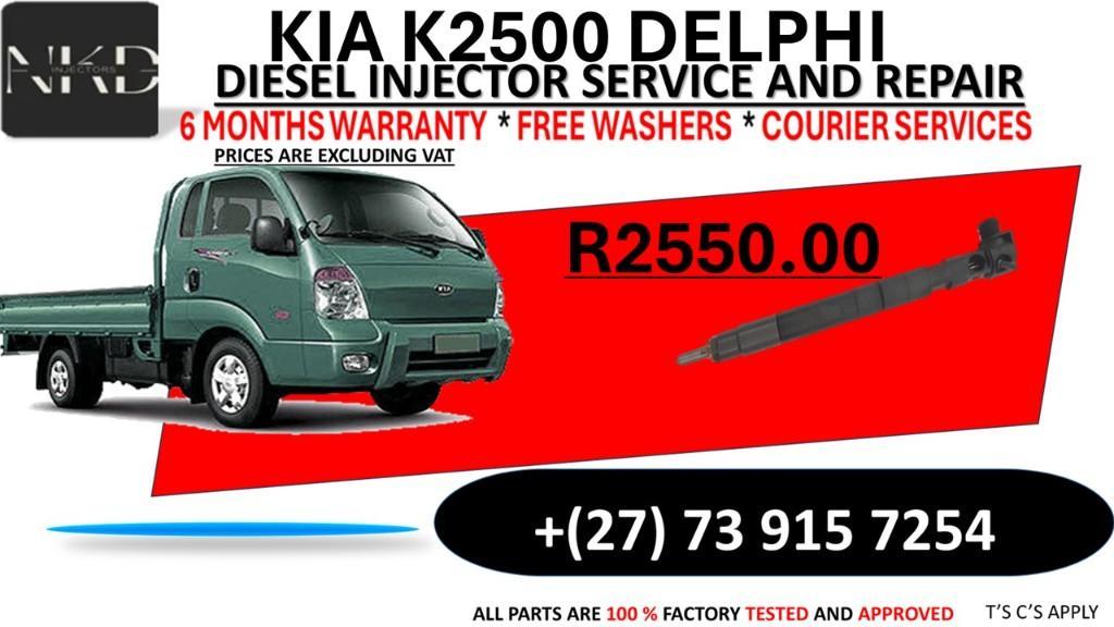 Kia K2500 Delphi Diesel Injectors in South Africa - Image 1