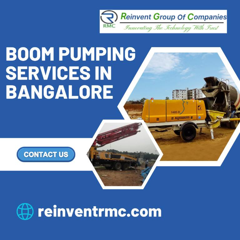 Reinvent RMC | Boom Pumping Services In Bangalore in AreKere - Image 1