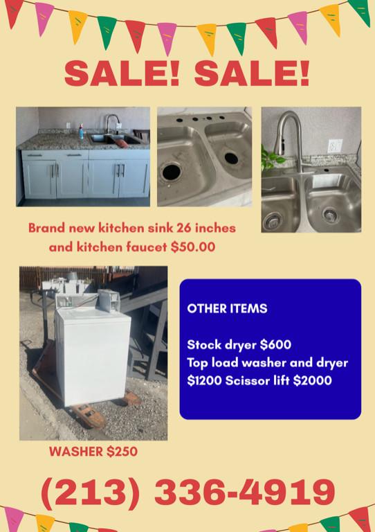 Faucets, Sinks & Washer in Lynwood - Image 1