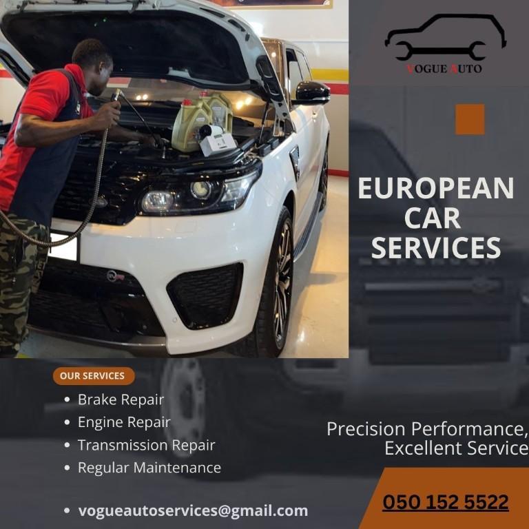 European Cars Repair In Dubai in United Arab Emirates - Image 1