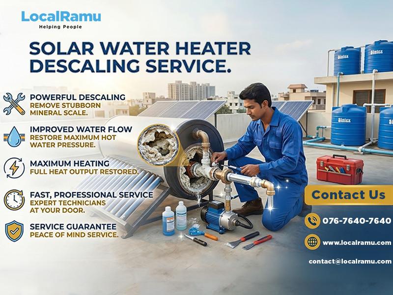 Professional Solar Water Heater Repair Service by LocalRamu in Mysore - Image 1