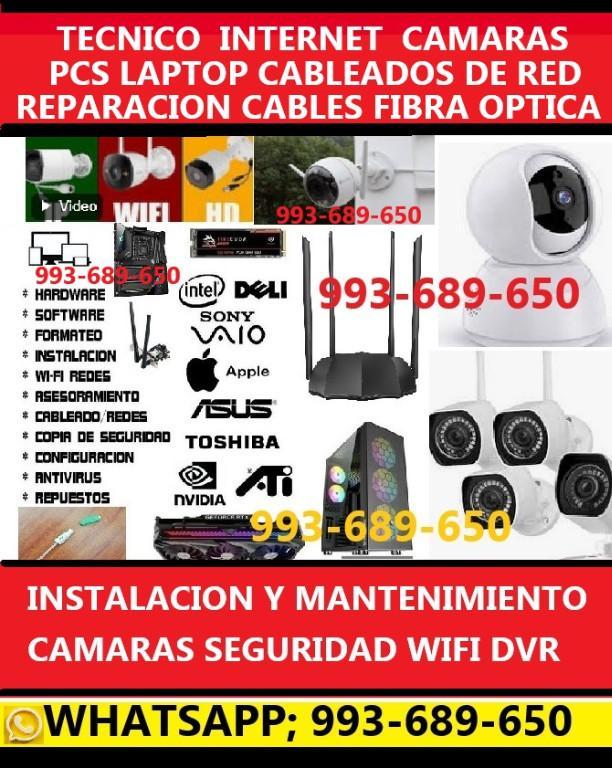 SERVICIO TÉCNICO A INTERNET,CÁMARAS SEGURIDAD,REPETIDORES en Lima - Imagen 1