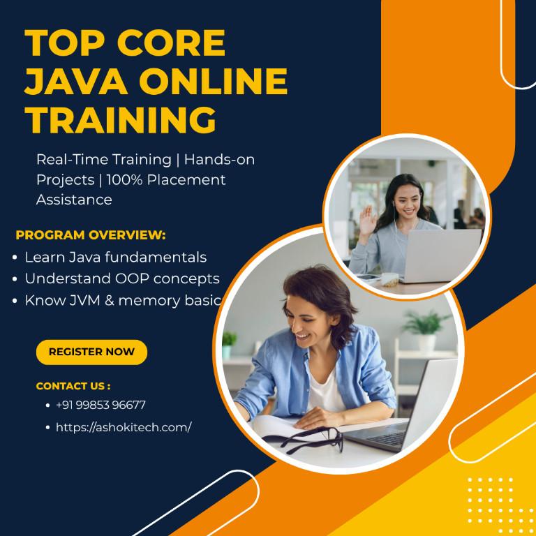 Top Core Java Online Training – Build a Strong Programming. in India - Image 1
