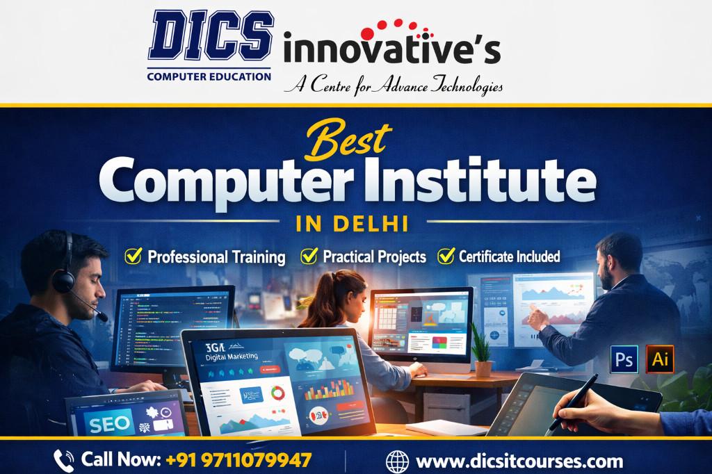 Best Computer Institute in Delhi in Kirari Suleman Nagar - Image 1