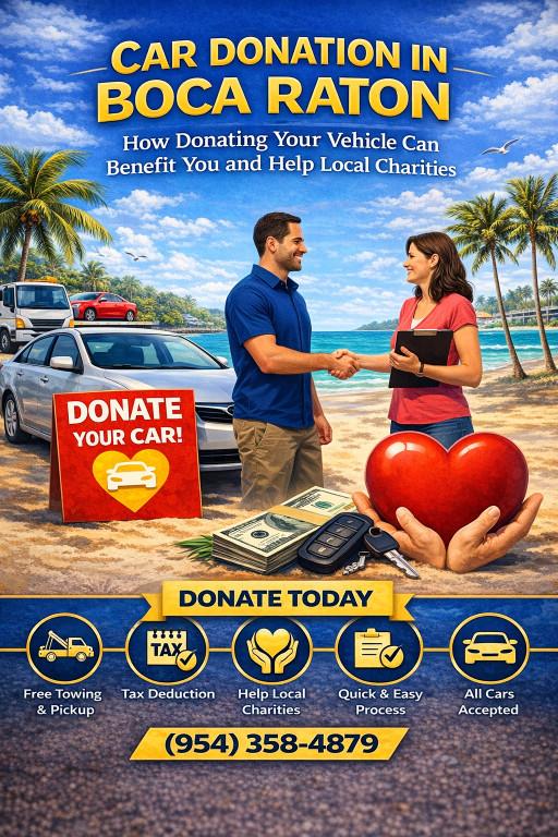 Car Donation in Boca Raton – Fast, Free & Hassle-Free in Dhanbad - Image 1
