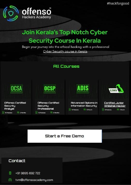 Join Kerala’s Top Notch Cyber Security Course In Kerala in Kazhakuttam - Image 1