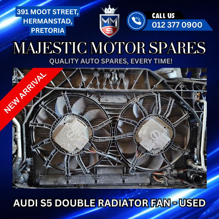 Audi S5 Double Radiator Fan – Used in Pretoria - Image 1