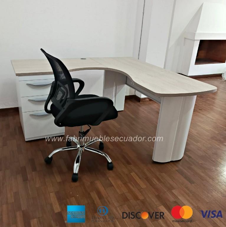 ESTACION DE TRABAJO EN L - PERFECTO PARA OFICINAS Y NEGOCIOS en Cayambe - Imagen 4