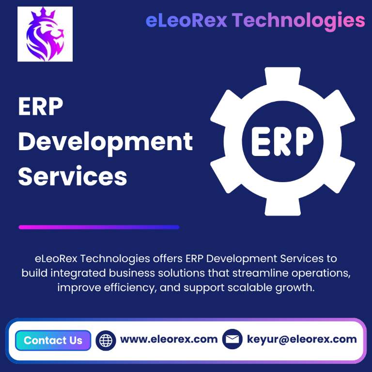 Best ERP Development Services | eLeoRex Technologies in India - Image 1