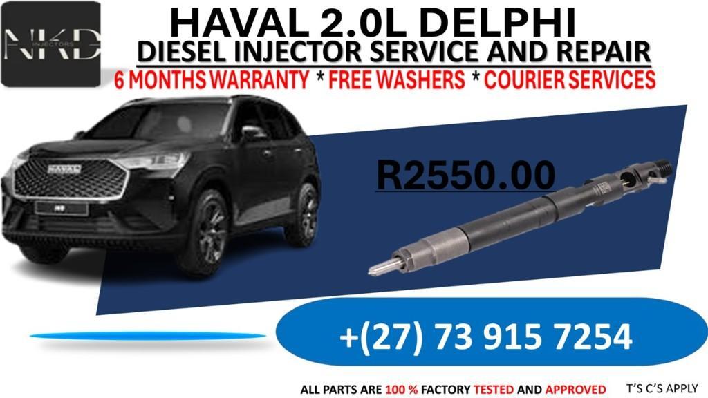 Haval 2.0L Delphi Diesel Injectors in South Africa - Image 1