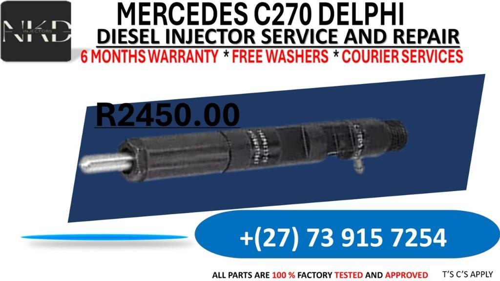 Mercedes C270 Delphi Diesel Injectors in South Africa - Image 1
