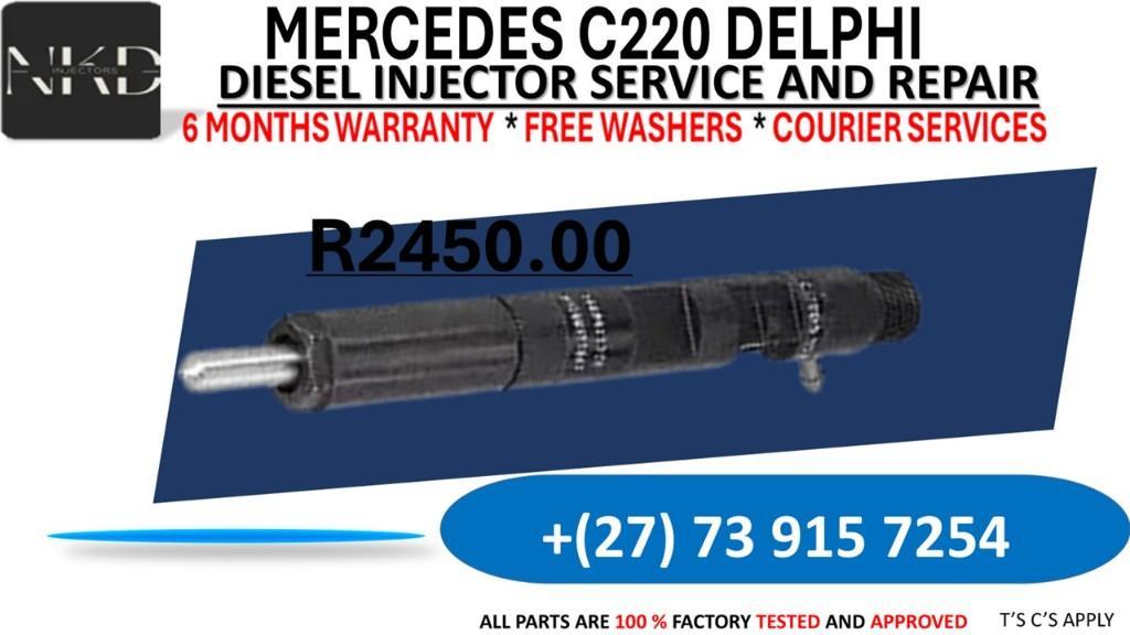 Mercedes C220 Delphi Diesel Injectors in South Africa - Image 1
